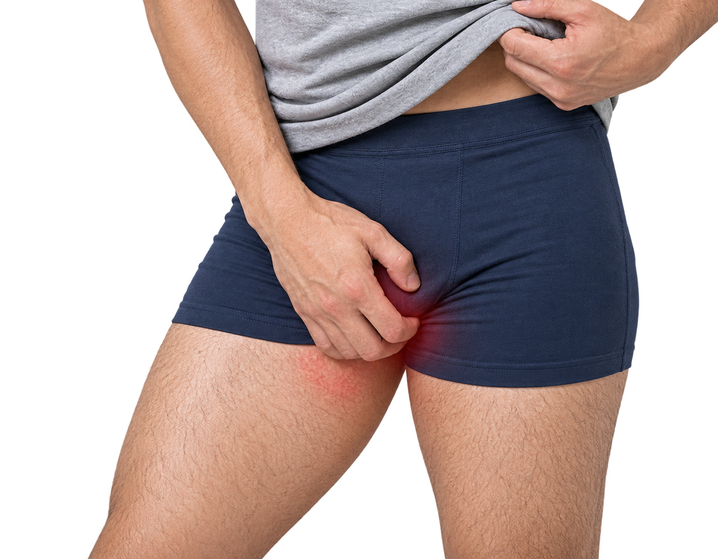 Jock Itch  <span>Tinea Cruris </span>